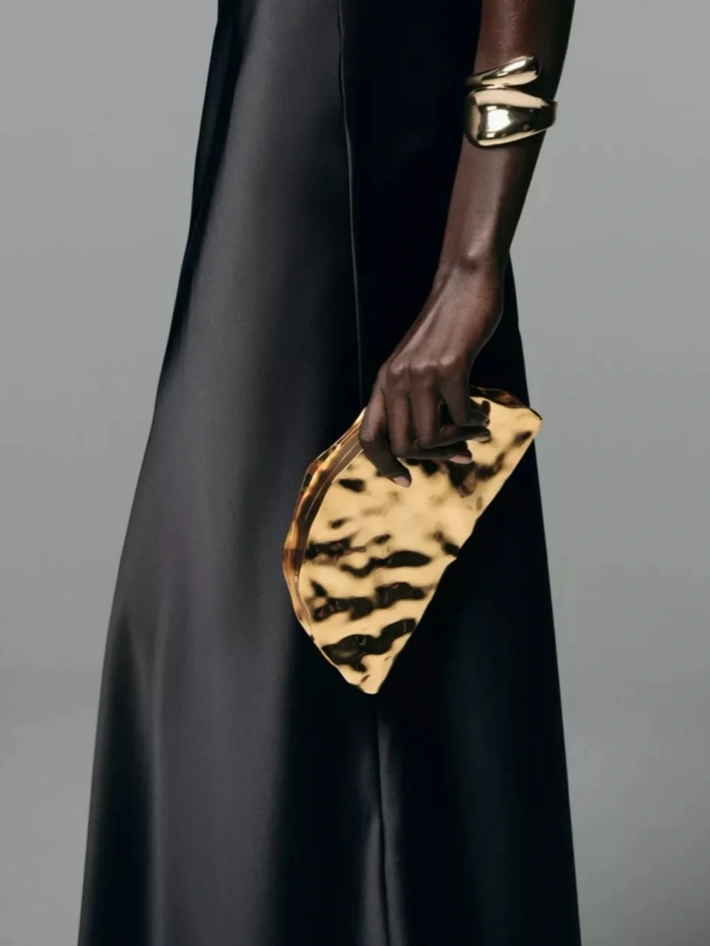 Zara shiny gold